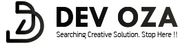 Dev Oza Logo
